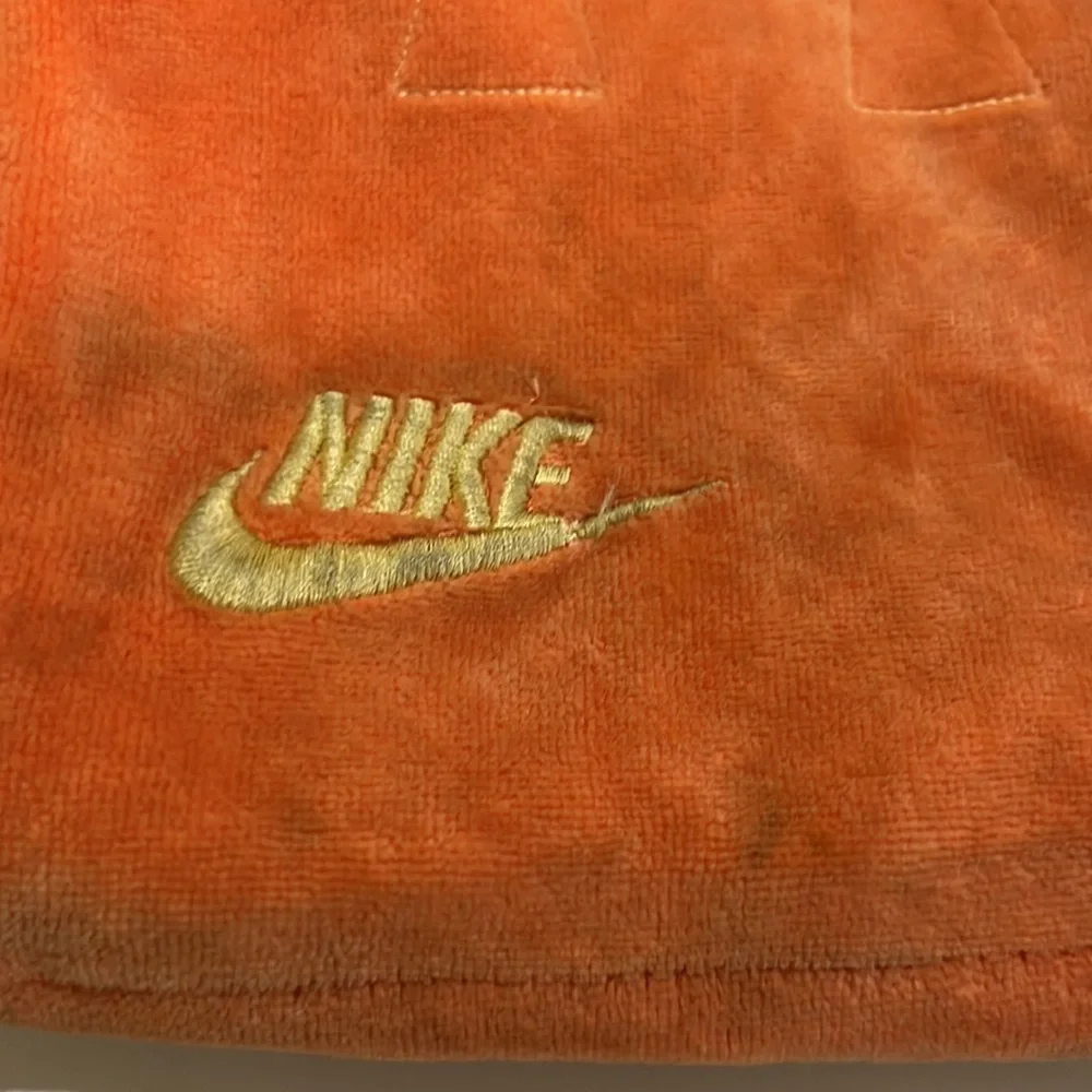 Super Rare Nike Athletics West Collection 80s Backpack Drawstring Gym Orange